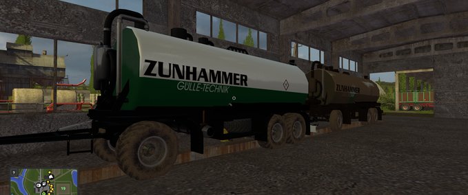 Güllefässer Zunhammer Gülletransporter  Landwirtschafts Simulator mod