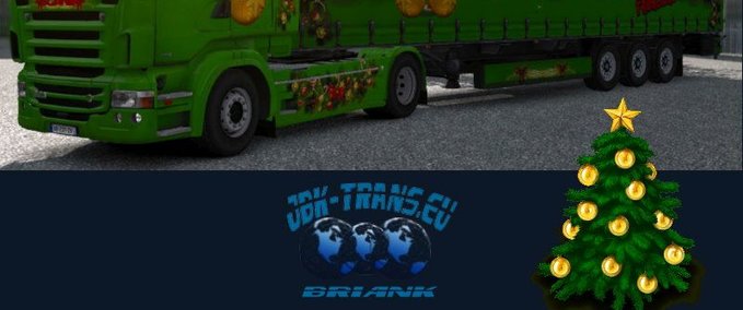 Skins JBK-Combo Weihnachten Eurotruck Simulator mod