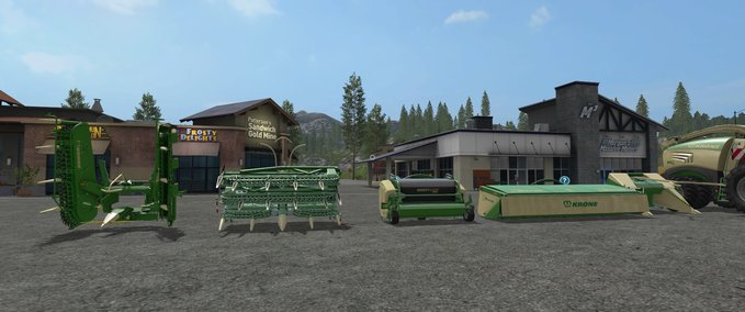 Sonstige Anbaugeräte Krone BiGX Anbaugeräte Landwirtschafts Simulator mod