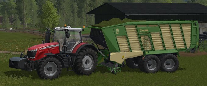Ladewagen Krone ZX 430 GD  Landwirtschafts Simulator mod