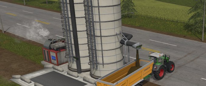Platzierbare Objekte Fermenter Silo  Landwirtschafts Simulator mod