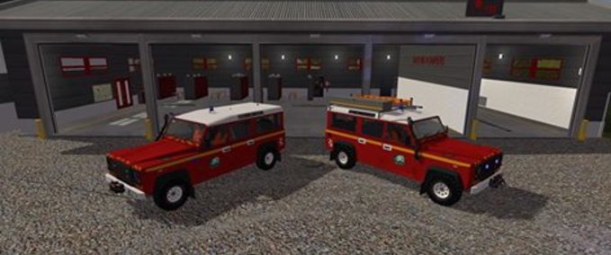 Feuerwehr VLHR LAND ROVER DEFENDER  Landwirtschafts Simulator mod