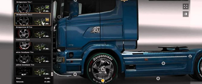 Sonstige SuperSport Wheels Pack  Eurotruck Simulator mod