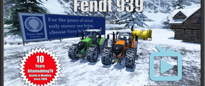Fendt Fendt 939 Normal + Komunal Edition Skiregion Simulator mod