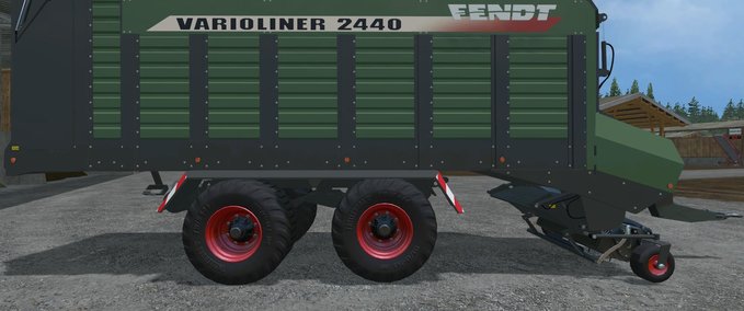 Auflieger FENDT VARIOLINER 2440 By Trailer Landwirtschafts Simulator mod