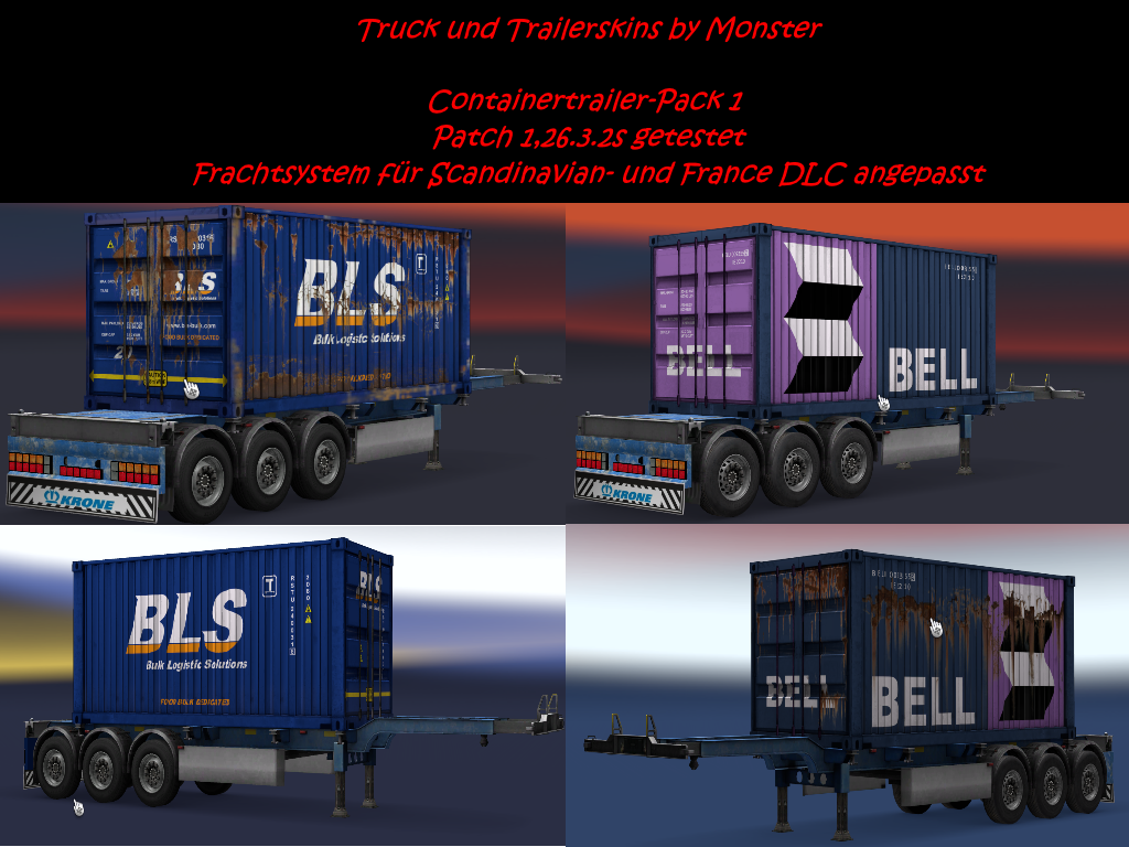 Container Trailer Pack 1 - Thumbnail 1