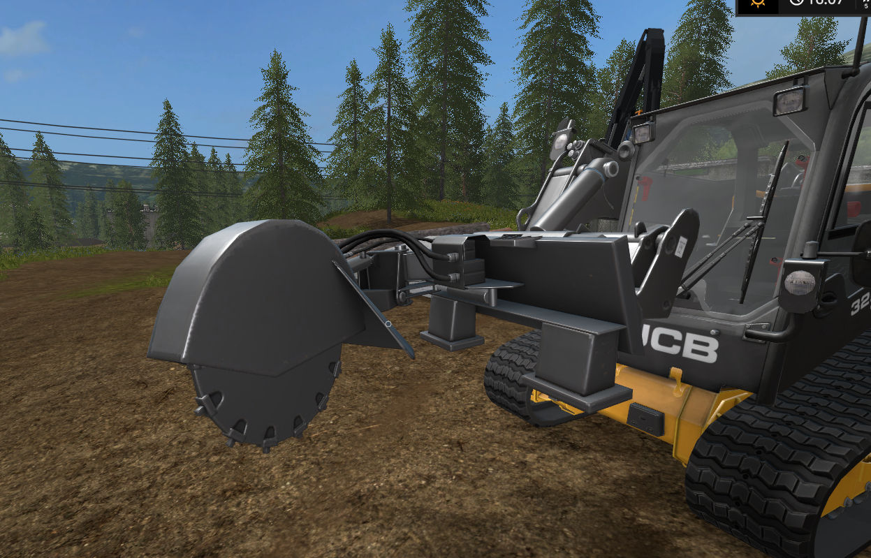 JCB Stump cutter - Thumbnail 1