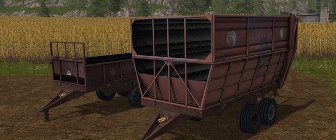 Miststreuer PIM20 & ROU-6 Landwirtschafts Simulator mod