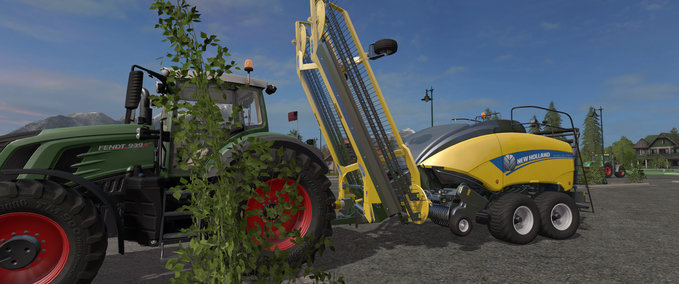 Pressen NH BB1290 + Nadal R90 Landwirtschafts Simulator mod