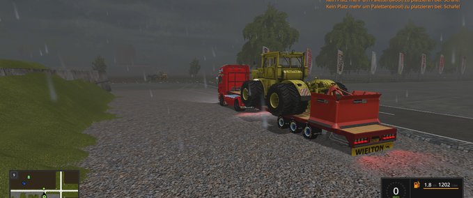 Ballentransport Ballen Transporter Landwirtschafts Simulator mod