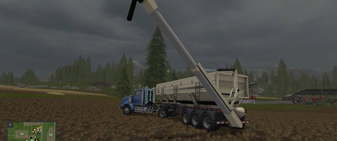 Überladewagen Seed Express 1260 Landwirtschafts Simulator mod