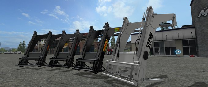 Frontlader für grosse Traktoren Mod Image