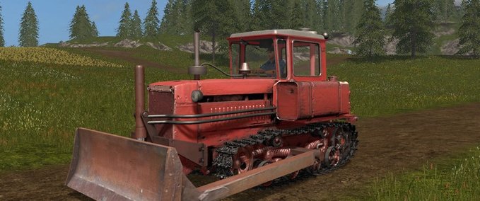 Sonstige Traktoren DT 75M und Schöpfkelle Landwirtschafts Simulator mod