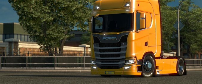 Scania Scania S 2017 Low Chassis Eurotruck Simulator mod