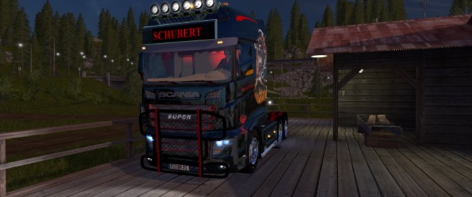 Scania SCHUBERT EVO 700  Landwirtschafts Simulator mod