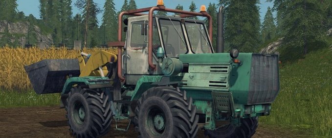 Sonstige Traktoren T-150K TO-25 frontLoader Landwirtschafts Simulator mod