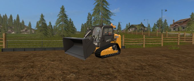 Bagger & Radlader JCB 325 T - Ohne Gitter Landwirtschafts Simulator mod