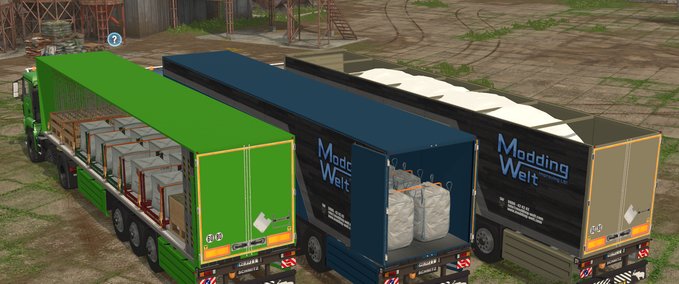 Auflieger Schmitz CargoBull Landwirtschafts Simulator mod