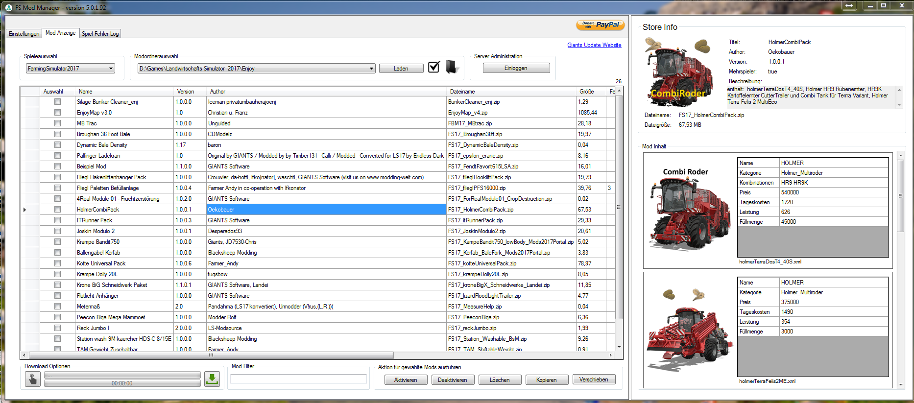 FS Mod Manager 5 - Thumbnail 1