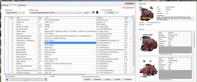 Tools FS Mod Manager 5 Landwirtschafts Simulator mod