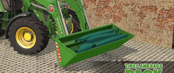 Objekte Säcke und Reifen Landwirtschafts Simulator mod