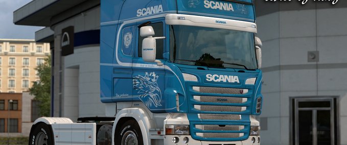 Skins Special Skin series  "Blue Perfection"  Eurotruck Simulator mod