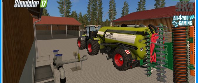 Objekte Güllepumpe zum Einbau mit dem GE Landwirtschafts Simulator mod
