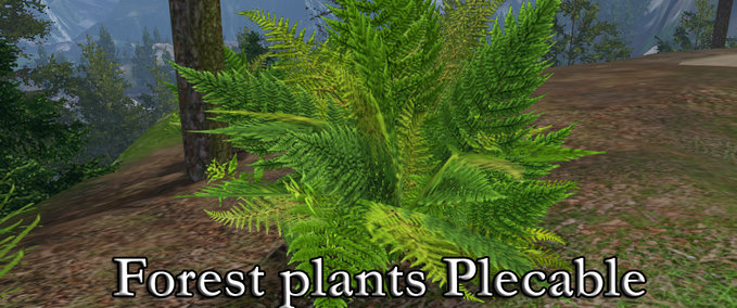 Platzierbare Objekte FOREST PLANTS Landwirtschafts Simulator mod
