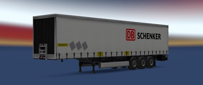 Trailer DB Schenker Trailer  Eurotruck Simulator mod