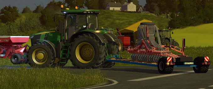 Ballentransport Ls17 Absetztrailer Landwirtschafts Simulator mod