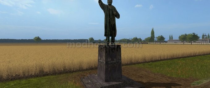 Platzierbare Objekte Denkmal für Wladimir Lenin. Landwirtschafts Simulator mod