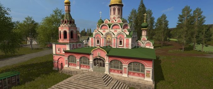 Platzierbare Objekte Kasan-Kathedrale Landwirtschafts Simulator mod