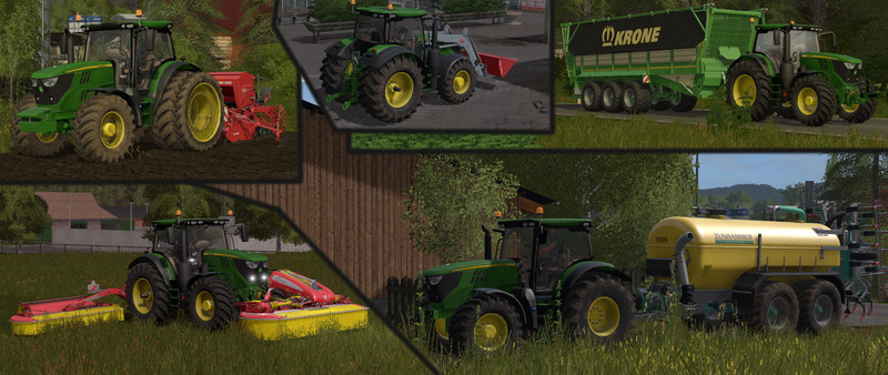 Fs17 John Deere 6r Series V 11 6000er Mod Für Farming Simulator 17