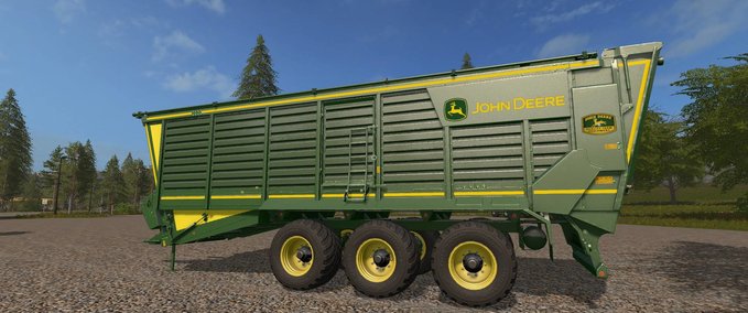 Auflieger Jonh Deere 10500 Landwirtschafts Simulator mod