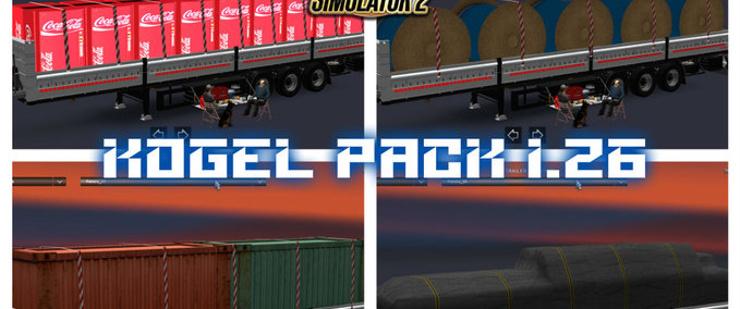 Trailer Trailer Kögel Pack 1.26 Eurotruck Simulator mod
