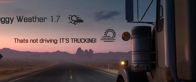 Mods Nebliges Amerika  American Truck Simulator mod