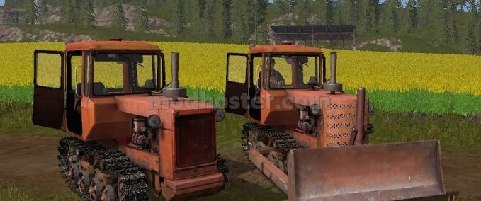 Sonstige Traktoren DT-75N and ladle Landwirtschafts Simulator mod