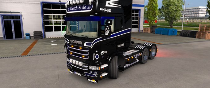 Skins Scania RJL Dutch-Style Skin Eurotruck Simulator mod