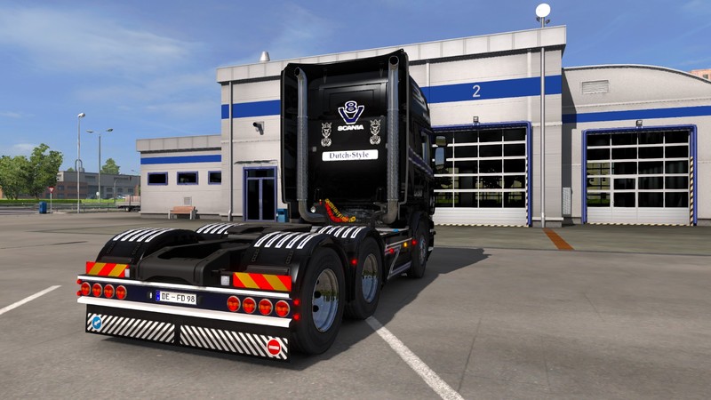 Dutch Style Metallic Skin For Scania S V1 0 Ets 2 Mods Ets2 Map - Vrogue