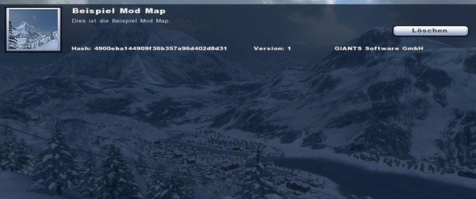 Standard Map Stutzmatt  -  die Standard Map Skiregion Simulator mod