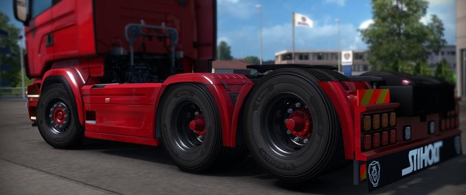 Mods 50k Reifen, Radkappen und Felgen Paket Eurotruck Simulator mod
