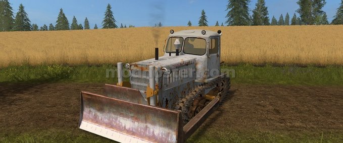 Sonstige Traktoren DT-75 Kazakstan und Leveler Landwirtschafts Simulator mod