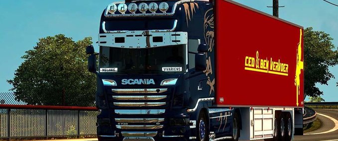 Scania Scania R730 Atelier  Eurotruck Simulator mod