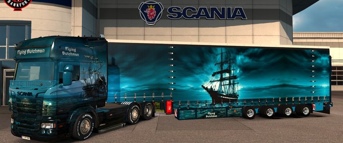 Skins Flying Dutchman Combo Pack Eurotruck Simulator mod