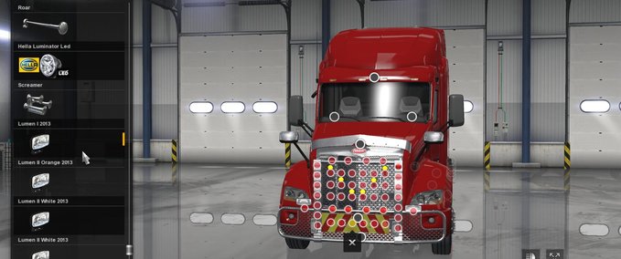 Anbauteile Tuning Accessories for trucks ATS  American Truck Simulator mod