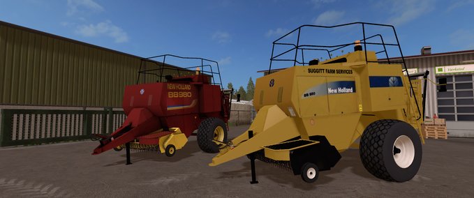 Sonstige Anbaugeräte New Holland BB980 Landwirtschafts Simulator mod