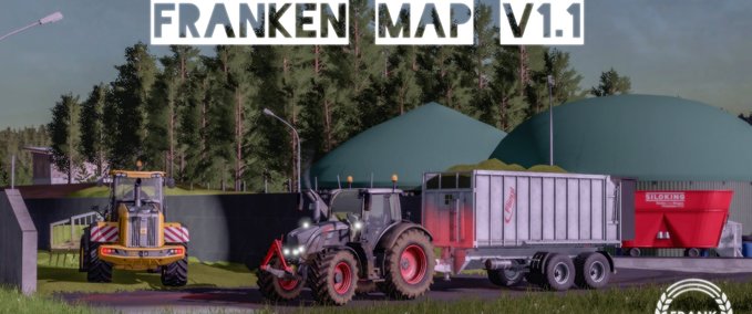 Maps Franken  Farming Simulator mod