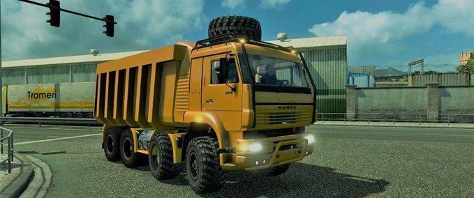 Trucks Kamaz Monster 8×8 Chassis [1.27.x] Eurotruck Simulator mod