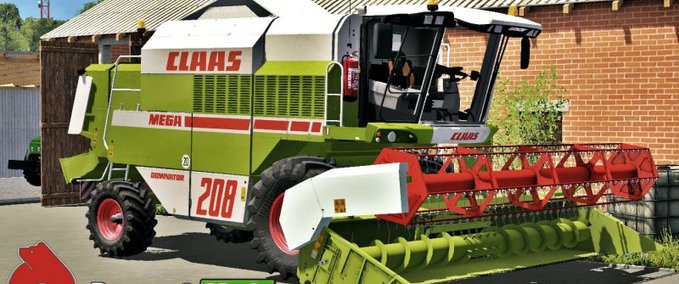 Mega Claas Mega 208 Landwirtschafts Simulator mod