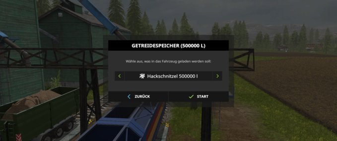 Hackschnitzel für den Zug Mod Image